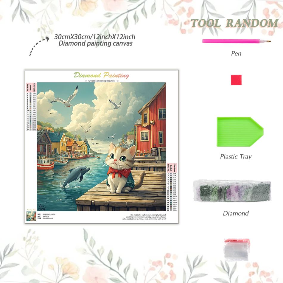 CHENISTORY Kit Lukisan Berlian - Home Decor Diy Ideas ulasan dan harga